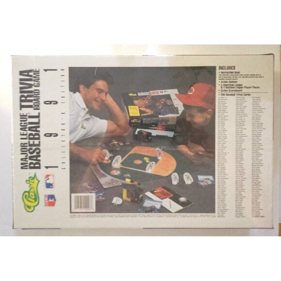 1991 Classic Sealed Trivia Game MLB 200 Player Cards  #63795 Of 100000 - Picture 2 of 2